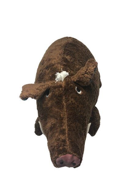 Pat und Patty Kuscheltier XXL "Wildschwein", dunkelbraun oder beige, 100% Baumwolle-kba Pat und Patty Kuscheltier XXL "Wildschwein", dunkelbraun oder beige, 100% Baumwolle-kba von Pat und Patty