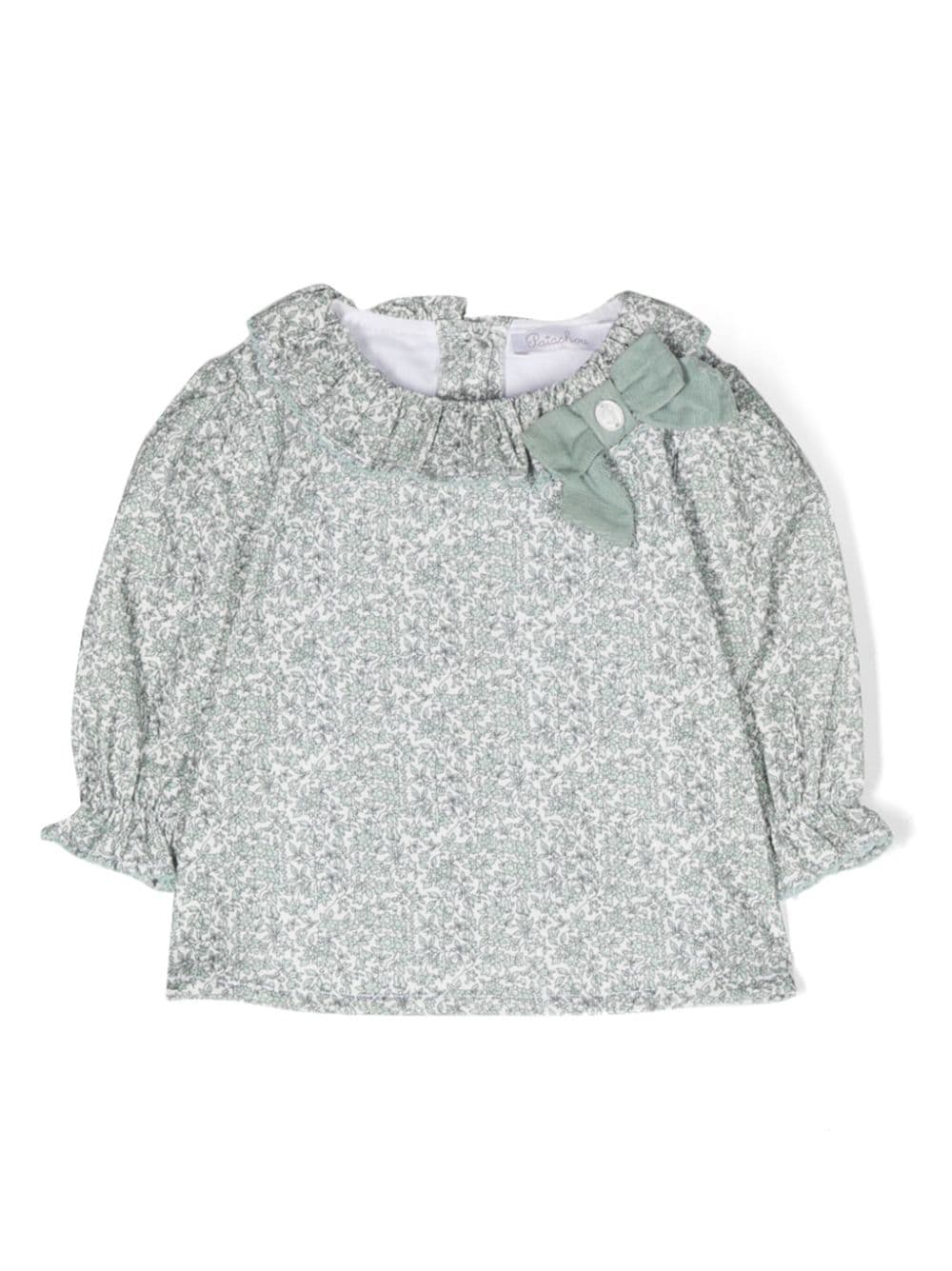 Patachou Bluse mit Blumenmuster - Grün von Patachou