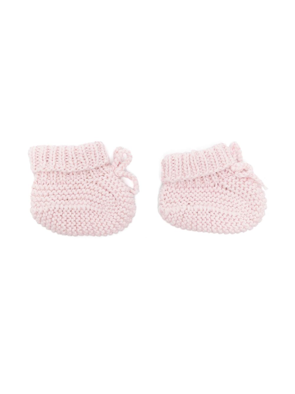 Patachou Gestrickte Babyschuhe - Rosa von Patachou