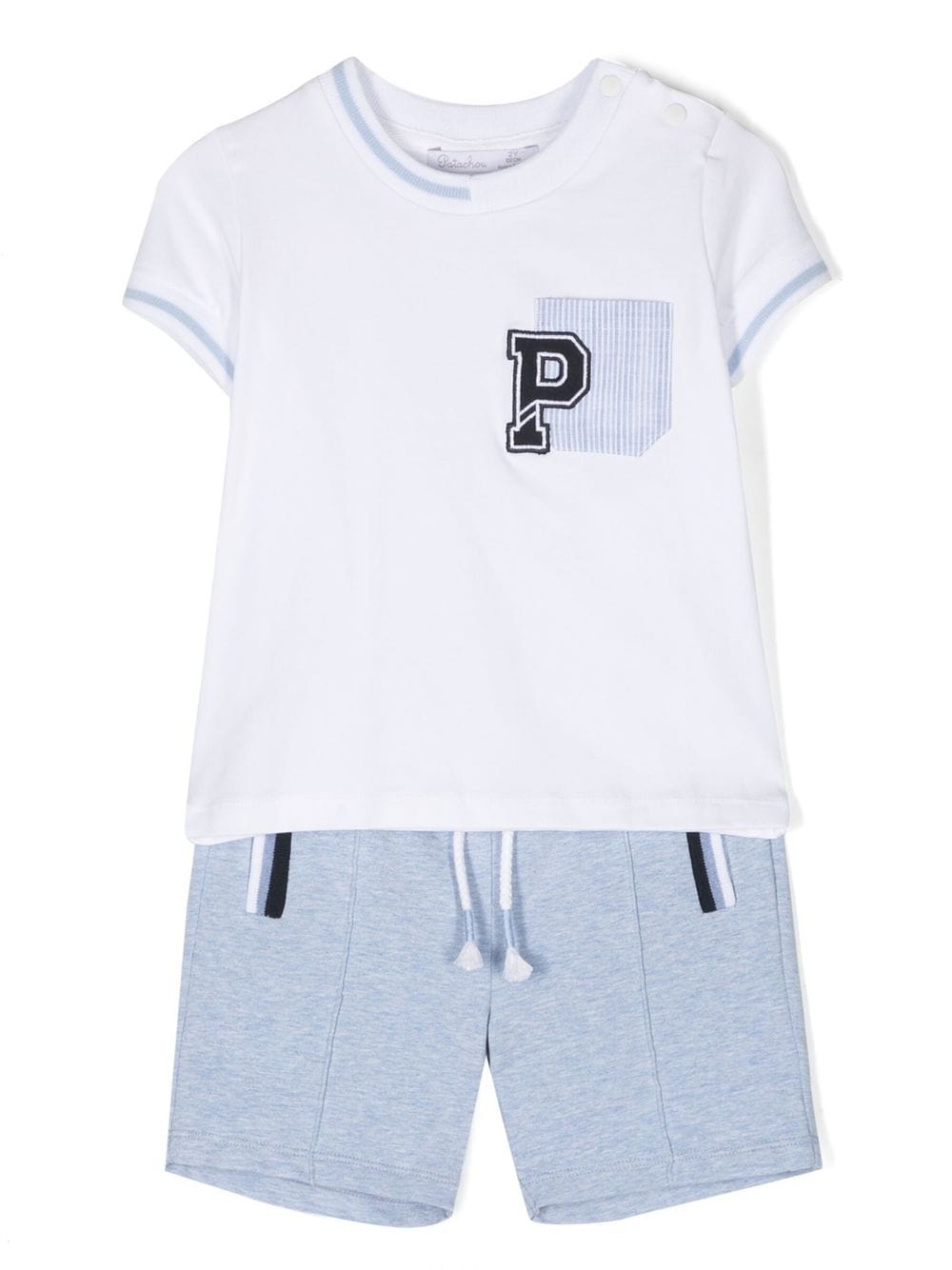 Patachou Set aus T-Shirt und Shorts - Weiß von Patachou