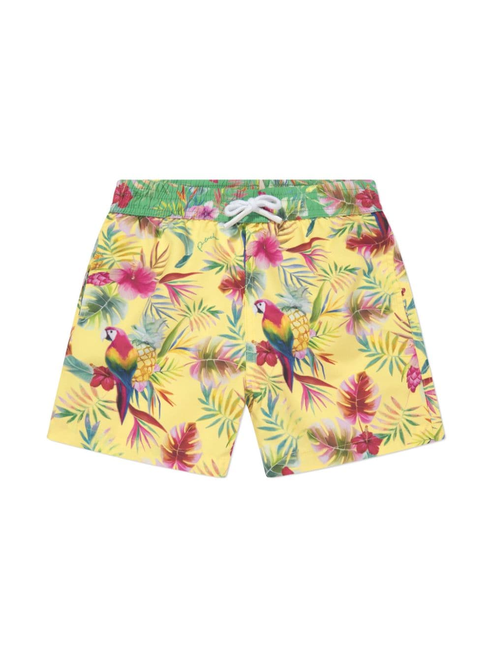 Patachou Shorts mit tropischem Print - Gelb von Patachou