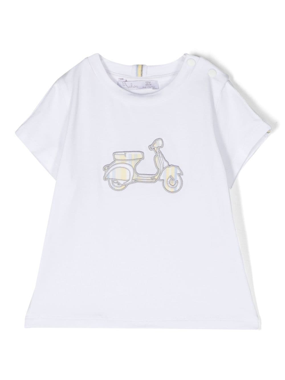 Patachou T-Shirt mit Roller-Print - Weiß von Patachou