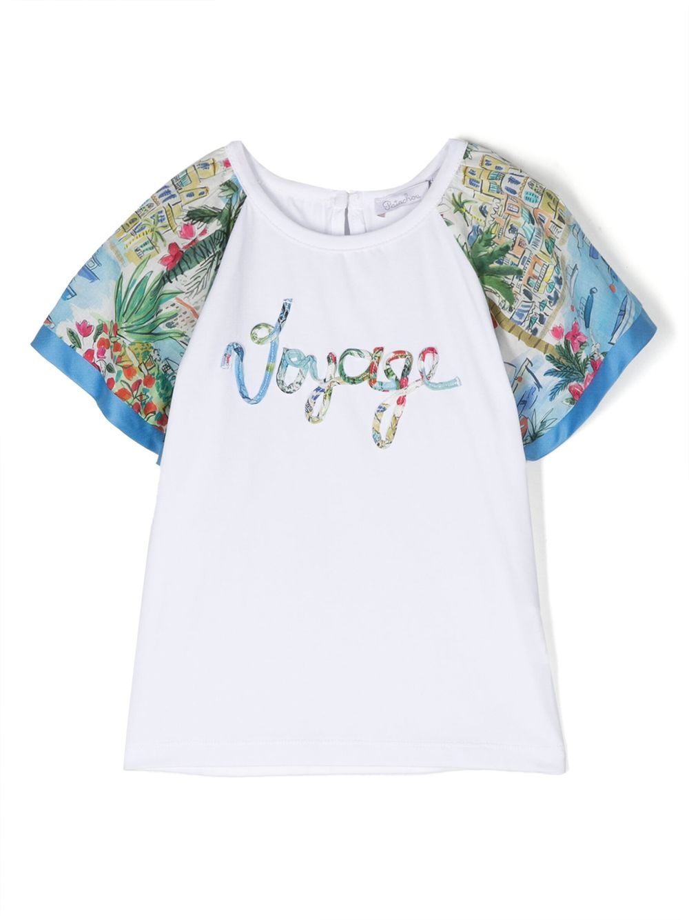 Patachou T-Shirt mit Sea Liberty-Print - Weiß von Patachou