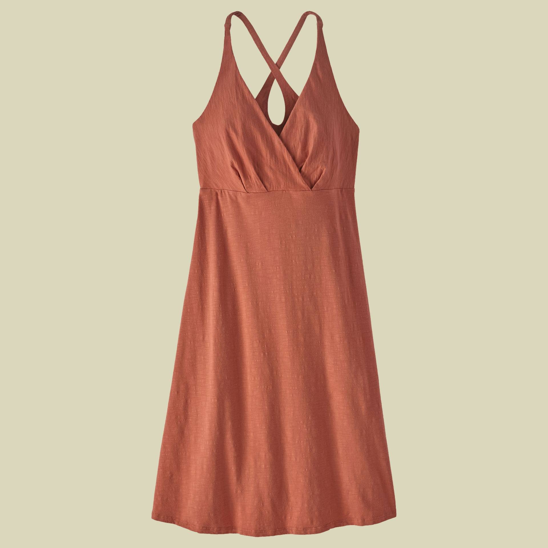 Amber Dawn Dress Women gelb L - sienna clay von Patagonia