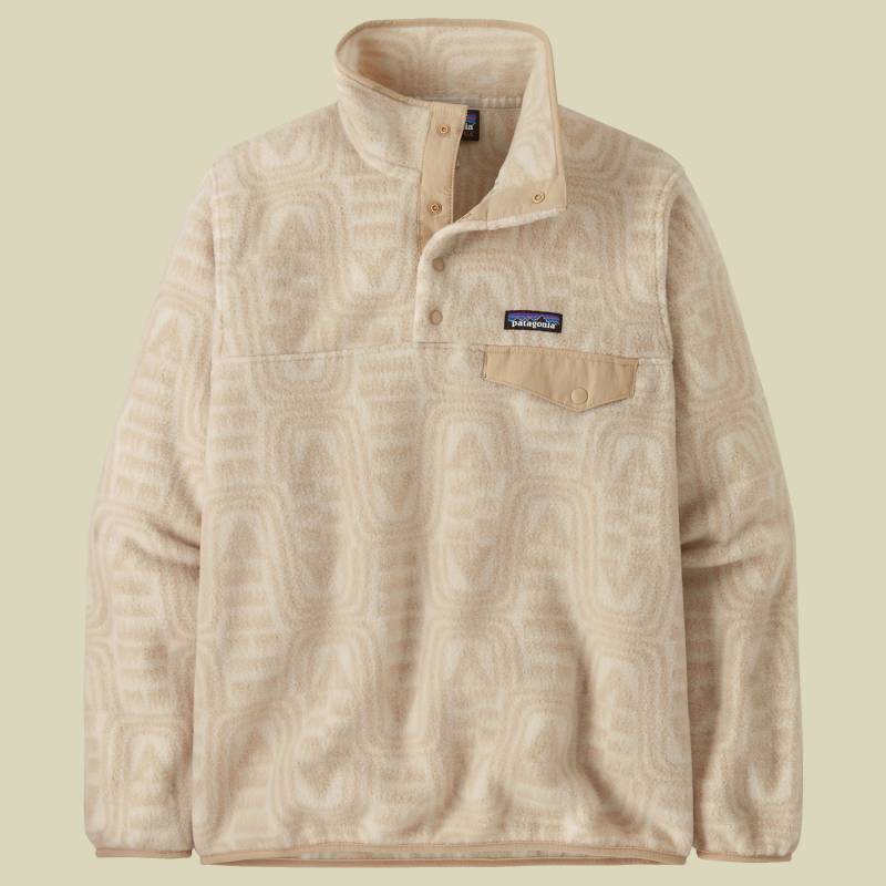 Lightweight Synch Snap-T Pullover Women beige S - flow:dyno white von Patagonia