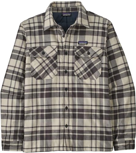 M's Insulated Organic Cotton MW Fjord Flannel Shirt Kurzarm Shirt, M's Insulated Organic Cotton MW Fjord Flannel Shirt Kurzarm Shirt, von Patagonia