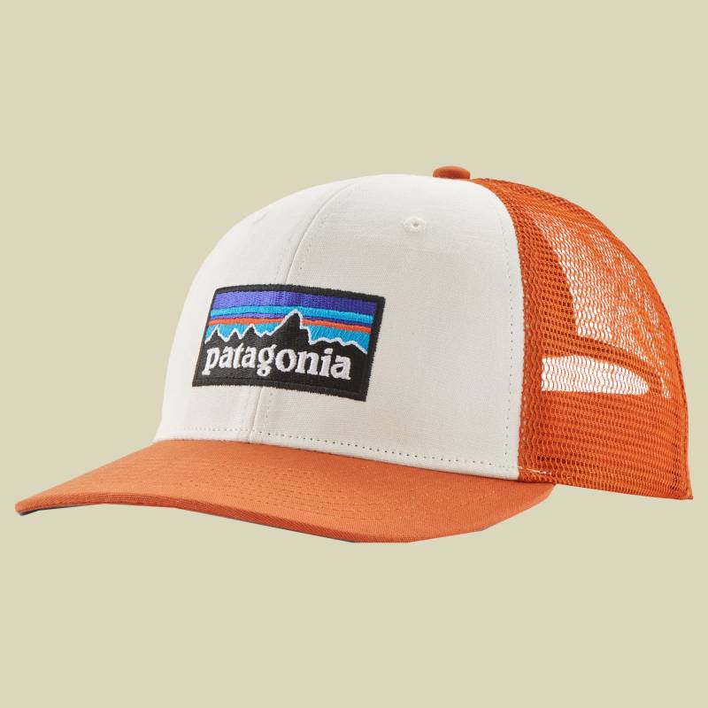 P-6 Logo Trucker Hat mehrfarbig one size - Farbe whit w/redtail rust von Patagonia