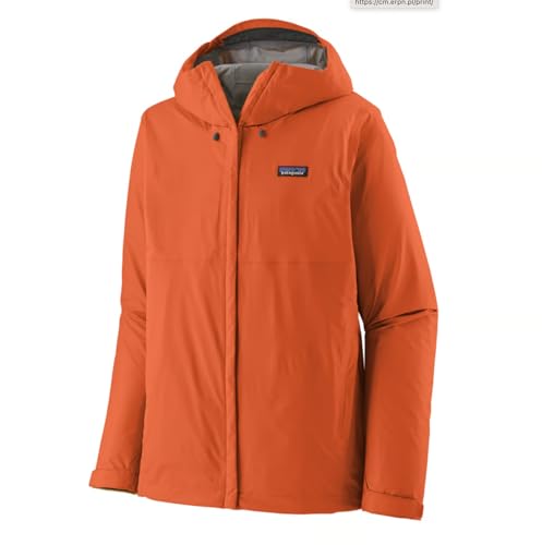 PATAGONIA Men's M's Torrentshell 3L Rain JKT Jacket, Pollinator Orange, M PATAGONIA Men's M's Torrentshell 3L Rain JKT Jacket, Pollinator Orange, M von Patagonia