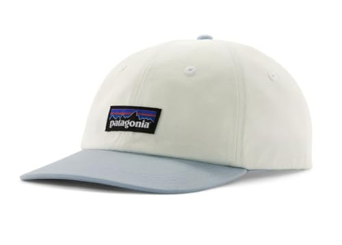 PATAGONIA P-6 Label Trad Cap All Birch White w/Fleck Blue von Patagonia