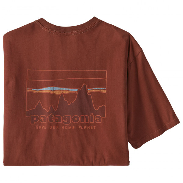 Patagonia - 73 Skyline Organic T-Shirt - T-Shirt Gr L;M;S;XL;XS;XXL blau;braun;grau;oliv;rosa von Patagonia