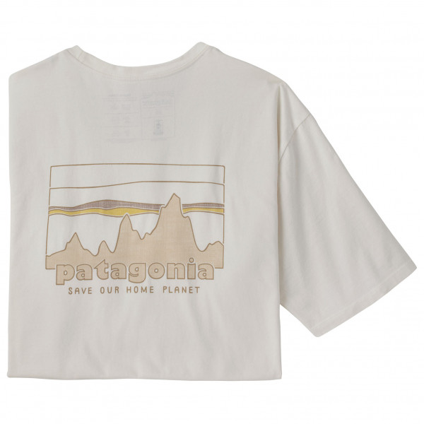 Patagonia - 73 Skyline Organic T-Shirt - T-Shirt Gr XS grau von Patagonia