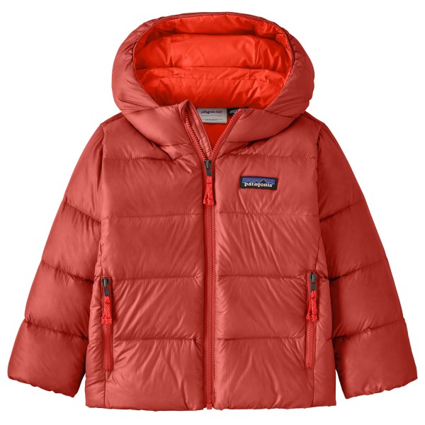 Patagonia - Baby's Hi-Loft Down Sweater Hoody - Daunenjacke Gr 3-6 Months rot von Patagonia
