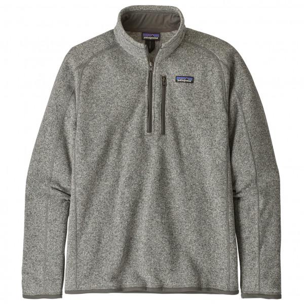 Patagonia - Better Sweater 1/4 Zip - Fleecepullover Gr L grau von Patagonia