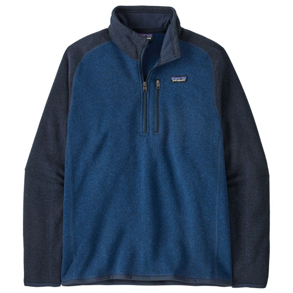 Patagonia - Better Sweater 1/4 Zip - Fleecepullover Gr M blau von Patagonia