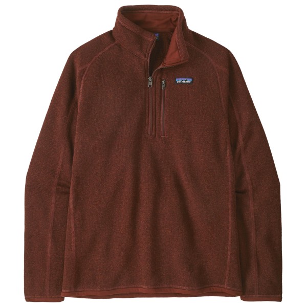 Patagonia - Better Sweater 1/4 Zip - Fleecepullover Gr M braun von Patagonia