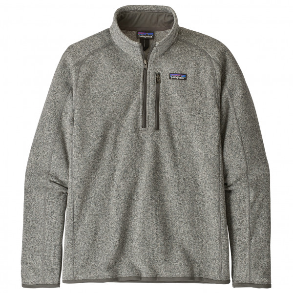 Patagonia - Better Sweater 1/4 Zip - Fleecepullover Gr S grau von Patagonia