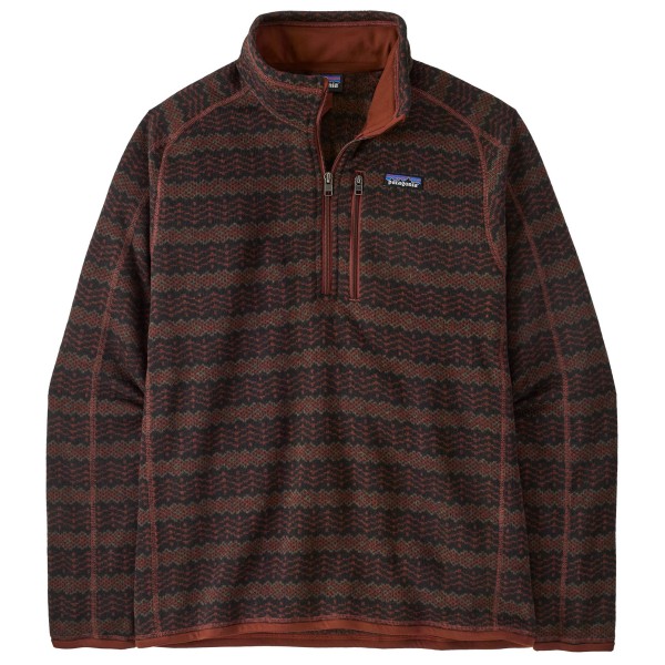 Patagonia - Better Sweater 1/4 Zip - Fleecepullover Gr XXL braun von Patagonia