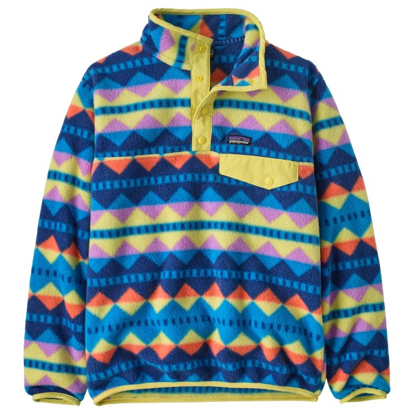 Patagonia - Boy's Lightweight Synchilla Snap-T Pullover - Fleecepullover Gr M blau von Patagonia