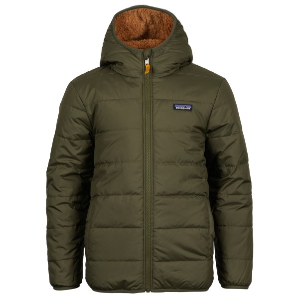 Patagonia - Boy's Reversible Ready Freddy Hoody - Winterjacke Gr M;XL blau;braun von Patagonia