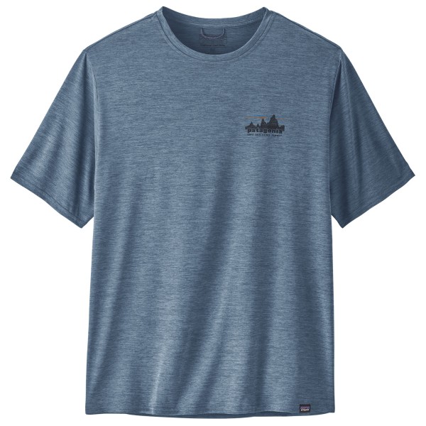 Patagonia - Cap Cool Daily Graphic Shirt - Funktionsshirt Gr S grau/blau von Patagonia