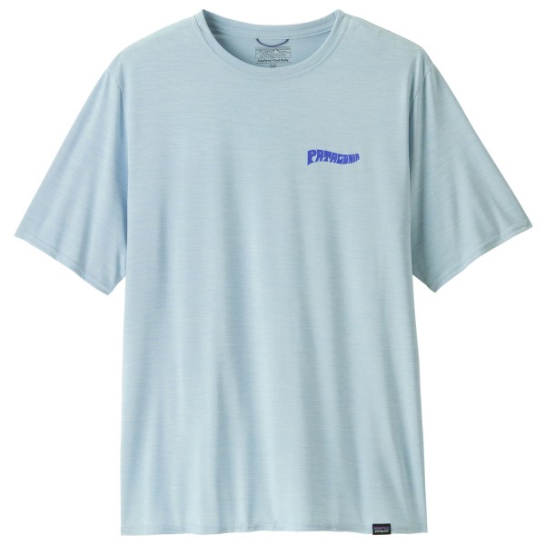 Patagonia - Cap Cool Daily Graphic Shirt Waters - Funktionsshirt Gr XXL grau von Patagonia