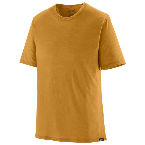 Patagonia - Cap Cool Merino Shirt - Merinoshirt Gr XL gelb/braun von Patagonia