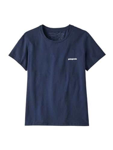 Patagonia Damen W's P-6 Mission Organic T-Shirt, Blau (New Navy), Large von Patagonia