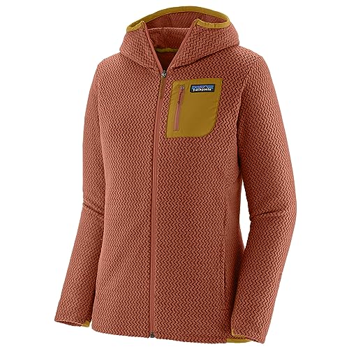 Patagonia Damen W's R1 Air Full-Zip Hoody Sweatshirt, Rot (Burl Red), S von Patagonia