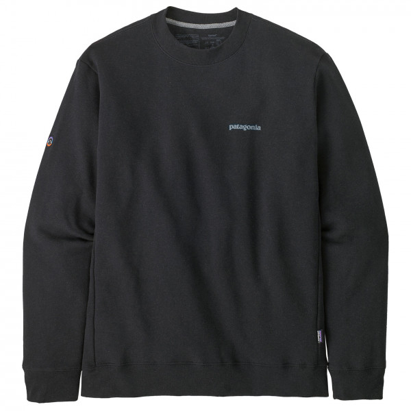 Patagonia - Fitz Roy Icon Uprisal Crew Sweatshirt - Pullover Gr M schwarz von Patagonia