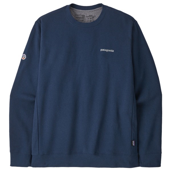 Patagonia - Fitz Roy Icon Uprisal Crew Sweatshirt - Pullover Gr XL blau von Patagonia