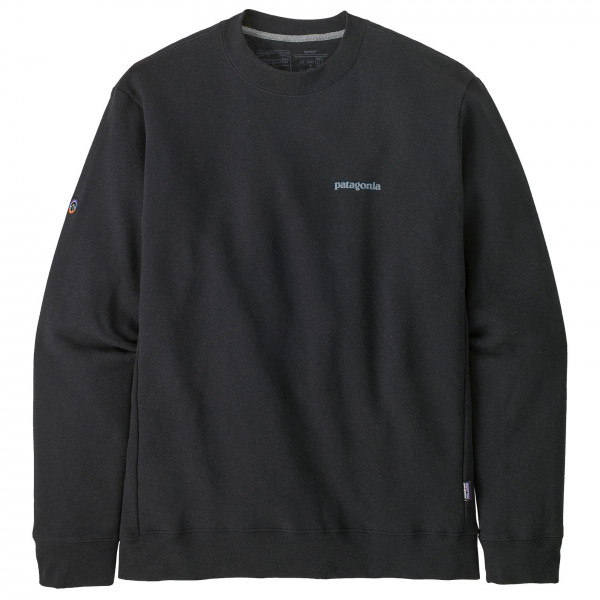 Patagonia - Fitz Roy Icon Uprisal Crew Sweatshirt - Pullover Gr XS schwarz von Patagonia