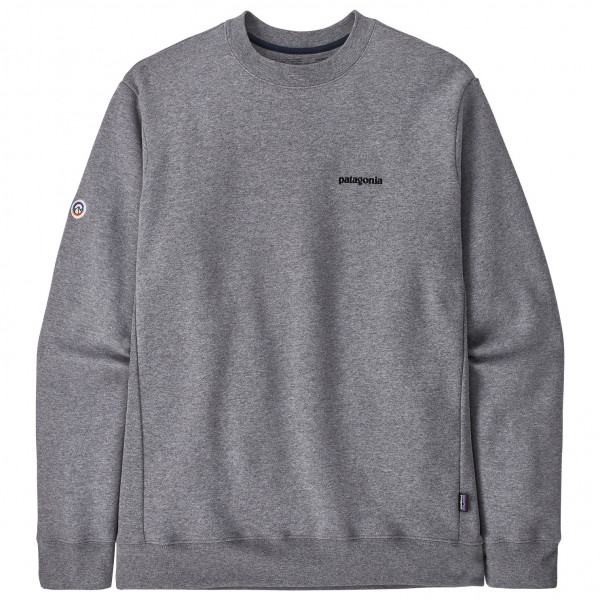 Patagonia - Fitz Roy Icon Uprisal Crew Sweatshirt - Pullover Gr XXL grau von Patagonia
