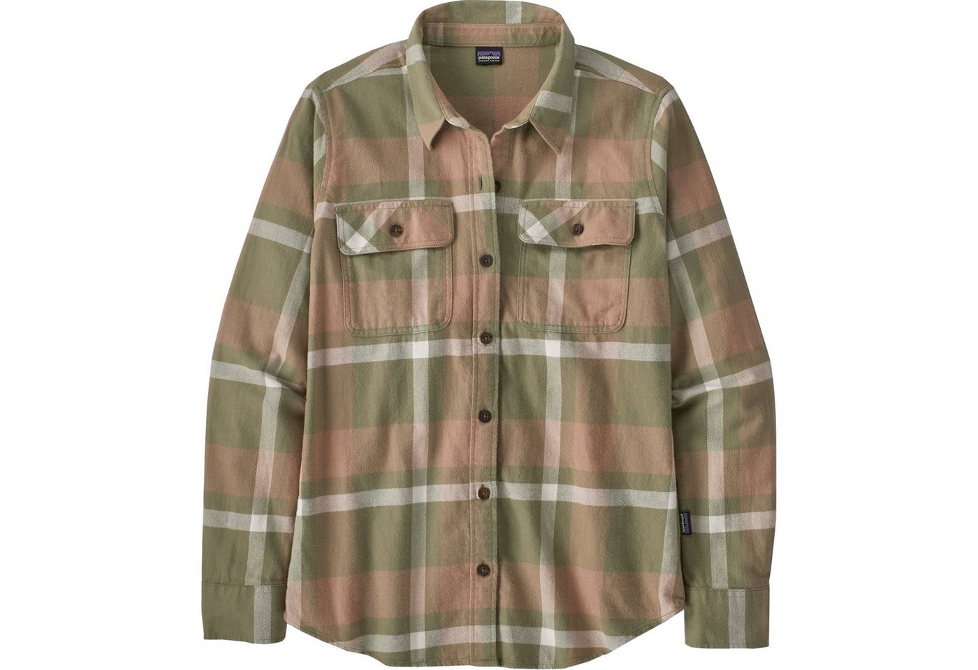 Patagonia Flanellbluse Patagonia Womens LS Fjord Flannel Shirt - warmes Langarm-Flanellhemd von Patagonia