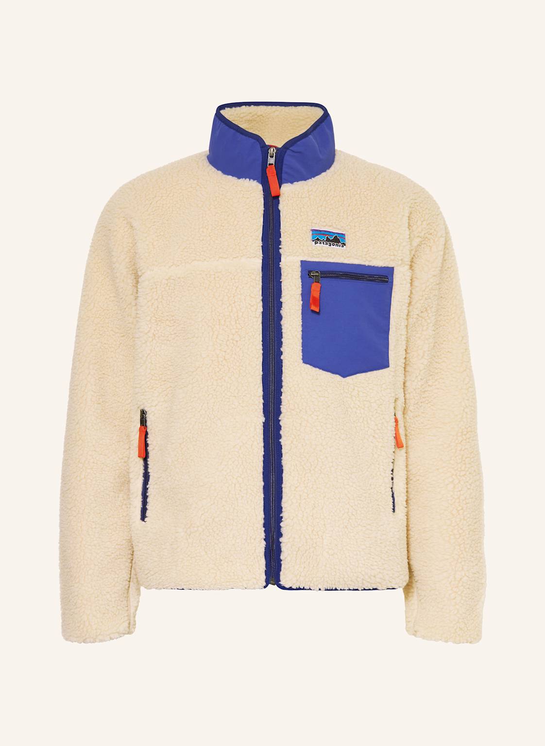 Patagonia Fleecejacke Classic Retro-X® Aus Teddyfell beige von Patagonia