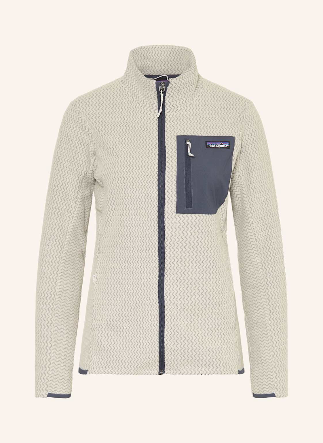 Patagonia Fleecejacke r1 Air weiss von Patagonia