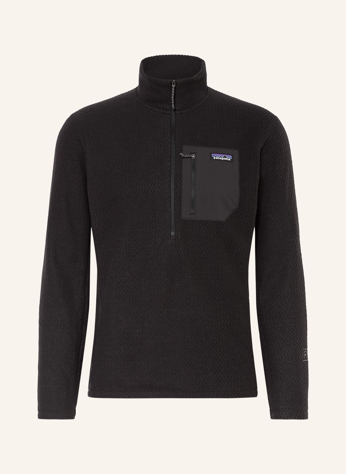 Patagonia Fleecepullover r1® Air schwarz von Patagonia