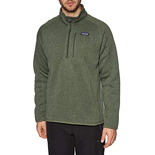 Patagonia Herren M's Better Sweater 1/4 Zip Fleece, Industrie-Grün, L EU von Patagonia