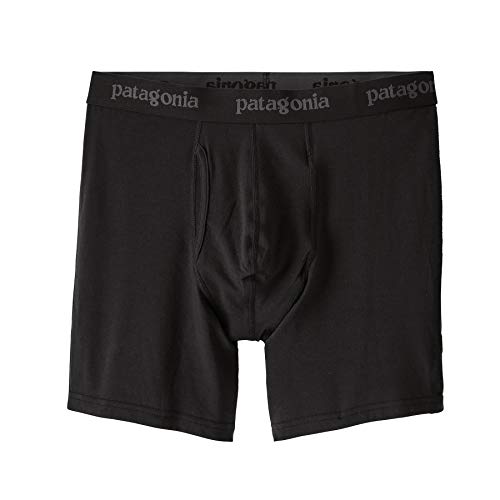 Patagonia Herren M's Essential Boxer Briefs-6 in. Funktionsunterwäsche, Black, L von Patagonia
