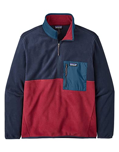 Patagonia Herren M's Microdini 1/2 Zip P/O T-Shirt, Wachs Rot, S von Patagonia