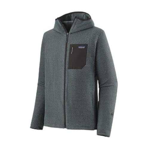 Patagonia Herren M's R1 Air Full-Zip Hoody Sweatshirt, Grün (Nouveau Green), L von Patagonia