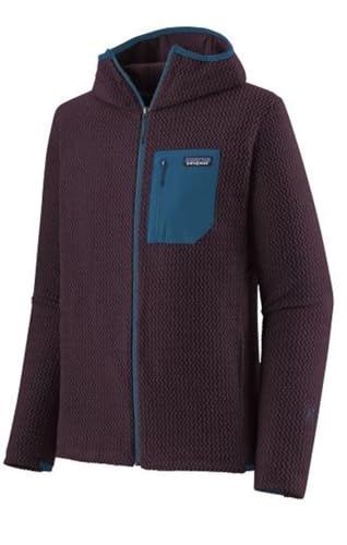 Patagonia Herren M's R1 Air Full-Zip Hoody Sweatshirt, Obsidian Pflaume, L von Patagonia