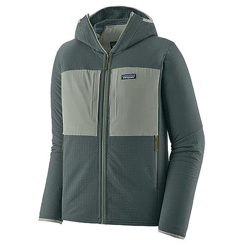 Patagonia Herren M's R2 Techface Hoody Sweatshirt, Grün (Nouveau Green), L von Patagonia