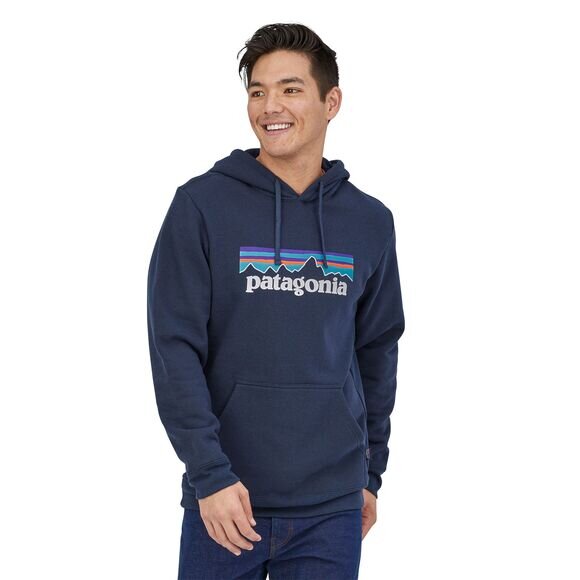 Patagonia Kapuzenpullover - M's P-6 Logo Uprisal Hoody - 100% recycelt von Patagonia