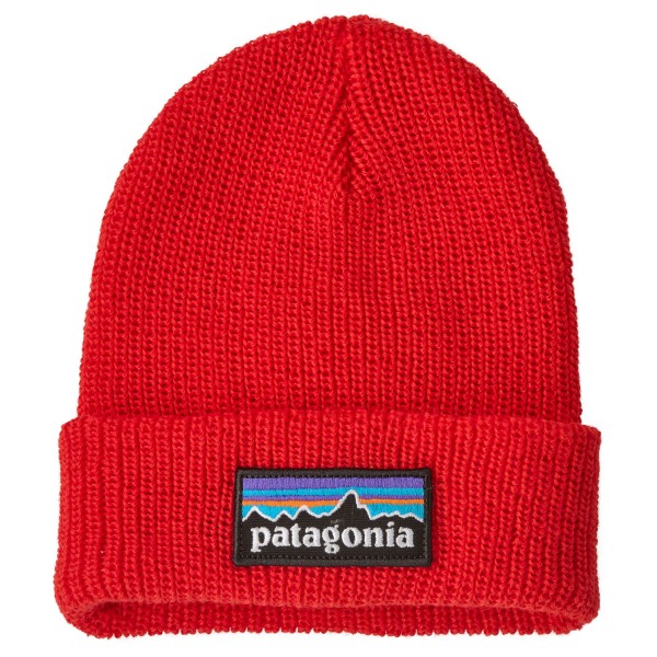 Patagonia - Kid's Baby Logo Beanie - Mütze Gr One Size rot von Patagonia