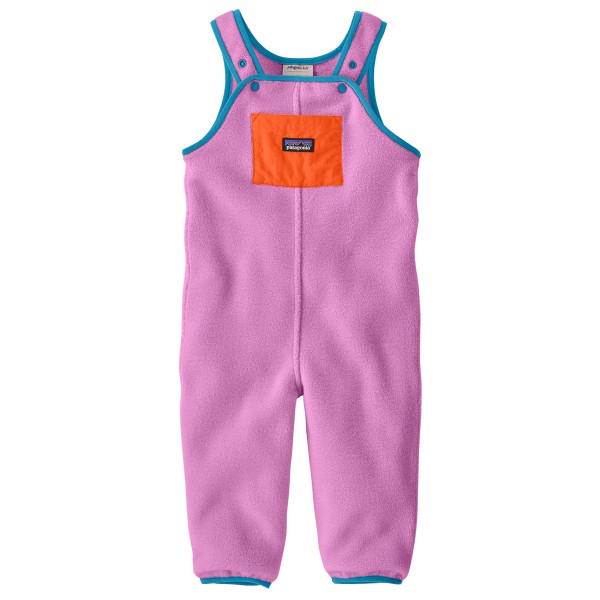 Patagonia - Kid's Baby Synch Overalls - Fleecehose Gr 12 Months rosa von Patagonia