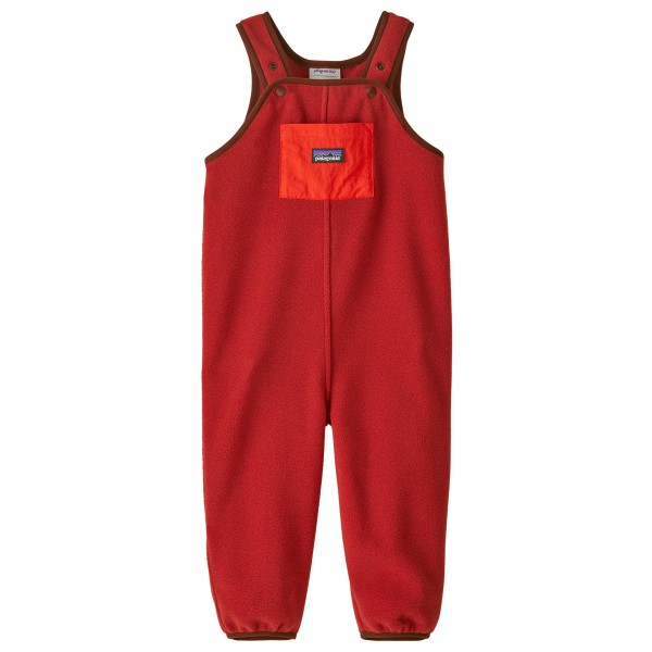 Patagonia - Kid's Baby Synch Overalls - Fleecehose Gr 12 Months rot Patagonia - Kid's Baby Synch Overalls - Fleecehose Gr 12 Months rot von Patagonia