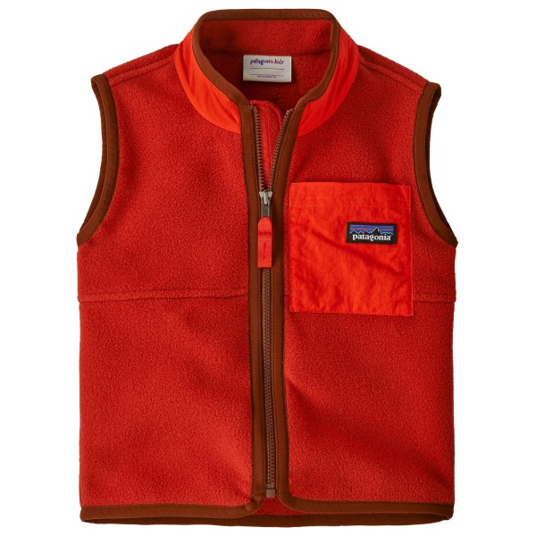 Patagonia - Kid's Baby Synch Vest - Fleeceweste Gr 4 Years rot von Patagonia