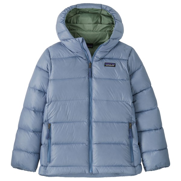 Patagonia - Kid's Hi-Loft Down Sweater Hoody - Daunenjacke Gr S grau von Patagonia