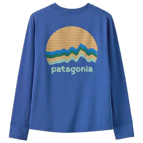 Patagonia - Kid's L/S Cap SW T-Shirt - Funktionsshirt Gr M blau Patagonia - Kid's L/S Cap SW T-Shirt - Funktionsshirt Gr M blau von Patagonia