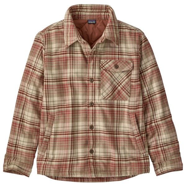 Patagonia - Kid's Lightweight Insulated Fjord Jacket - Hemd Gr L braun von Patagonia